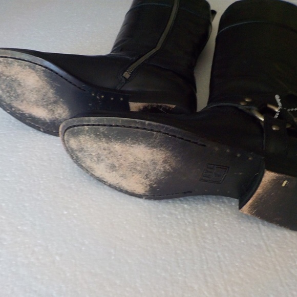 Frye Tall Low Heel Boots - Picture 8 of 16